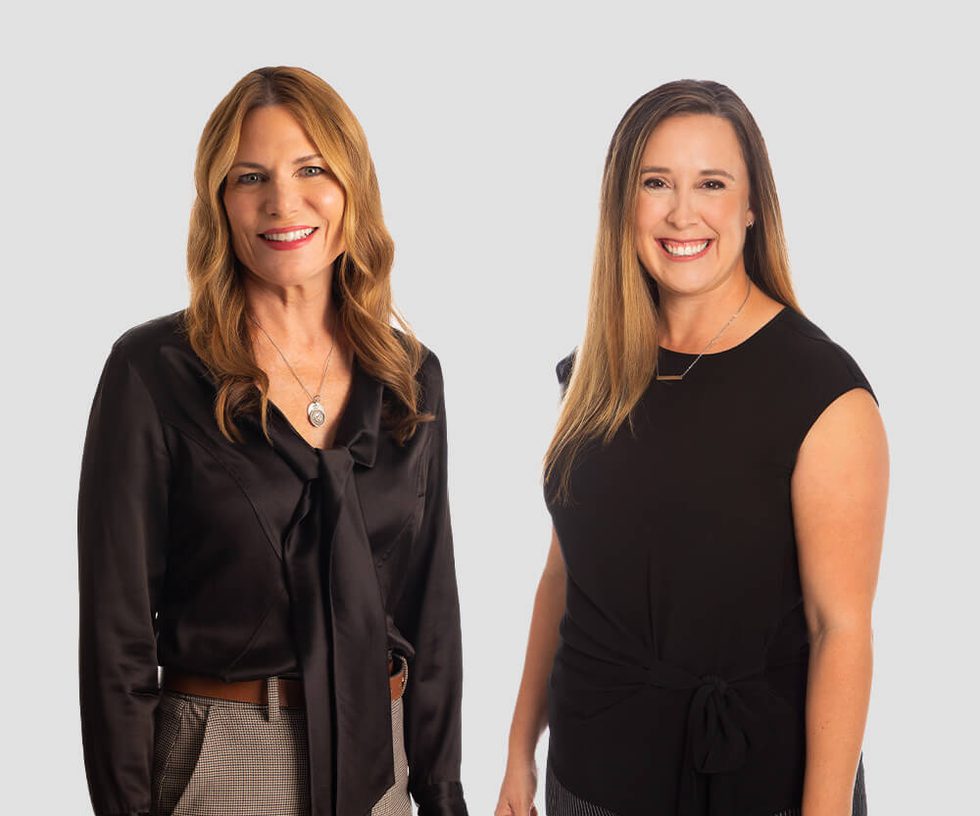 Portrait of Laura Freytag and Kara Anderson