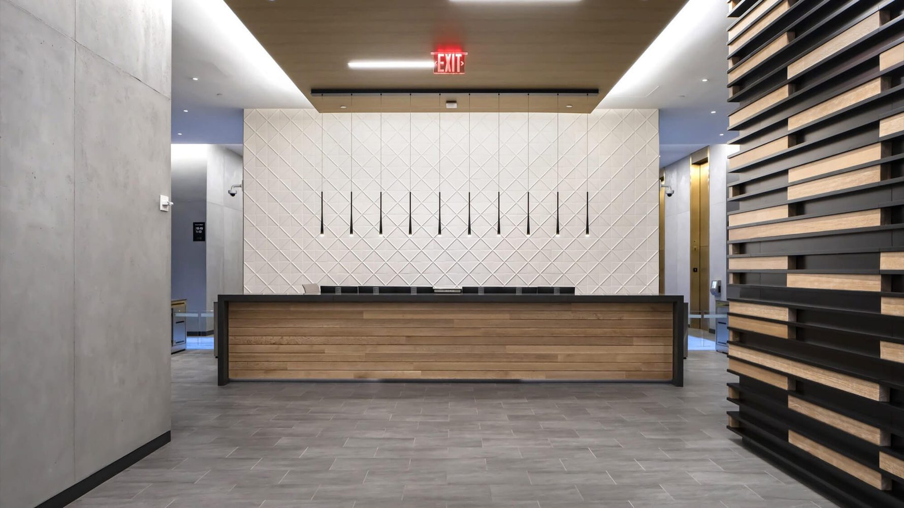 Front desk of 375 Pearl Street