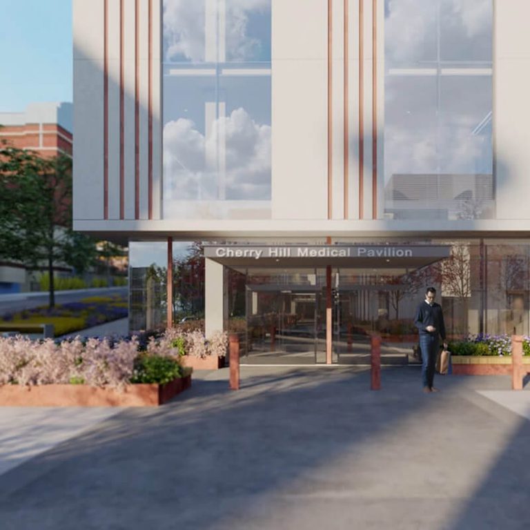 Sabey Cherry Hill Medical Pavilion architectural rendering